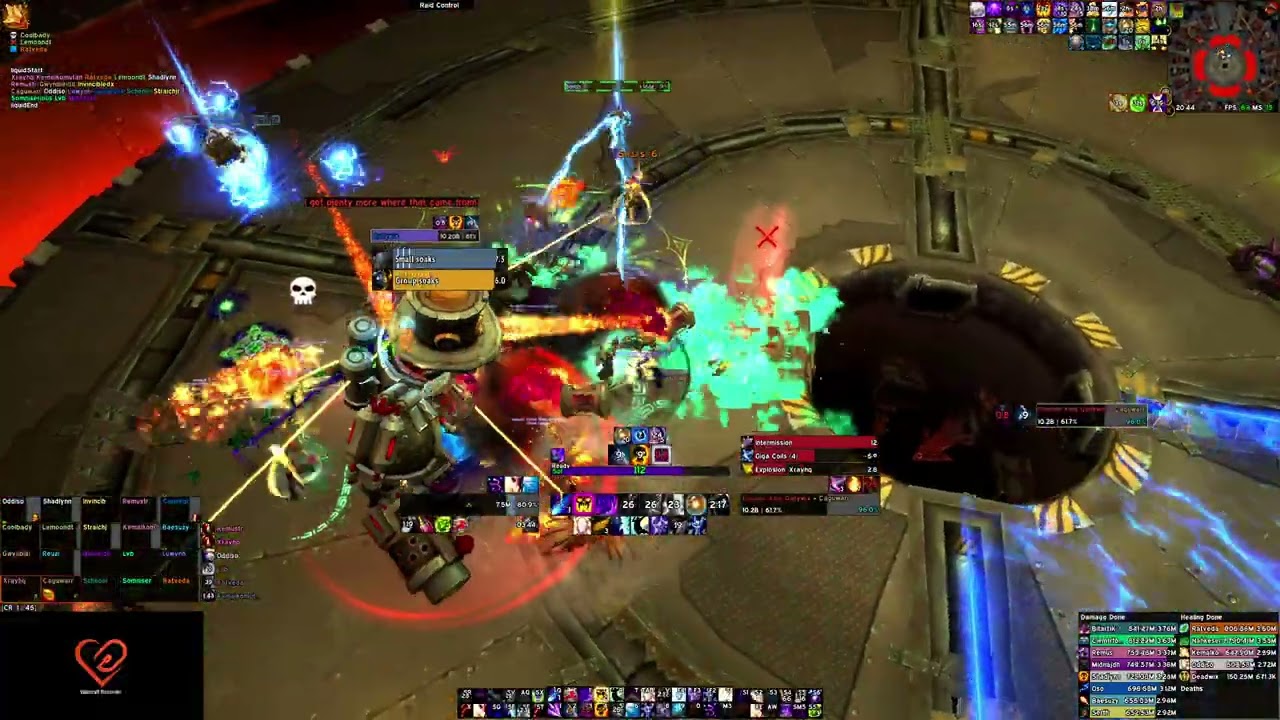 Chrome King Gallywix Mythic - Shadow Priest PoV - Shadlynn - Glass Cannon
