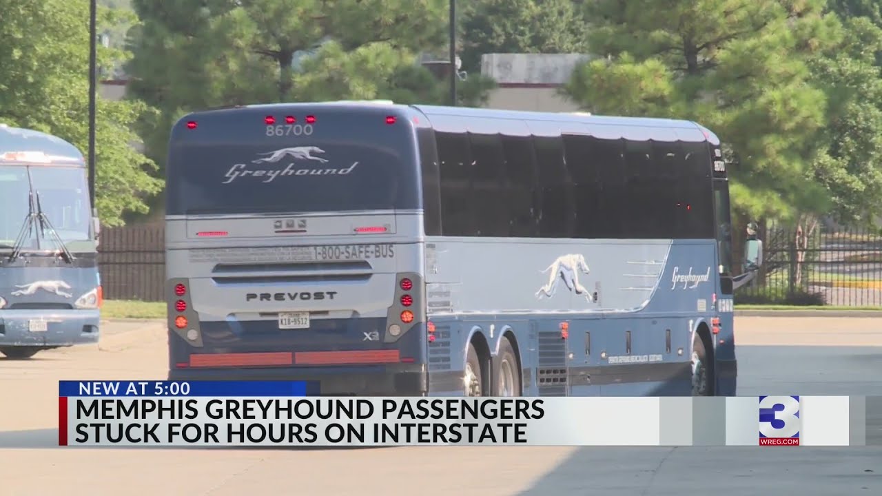 Greyhound passengers stranded after bus breaks down on interstate