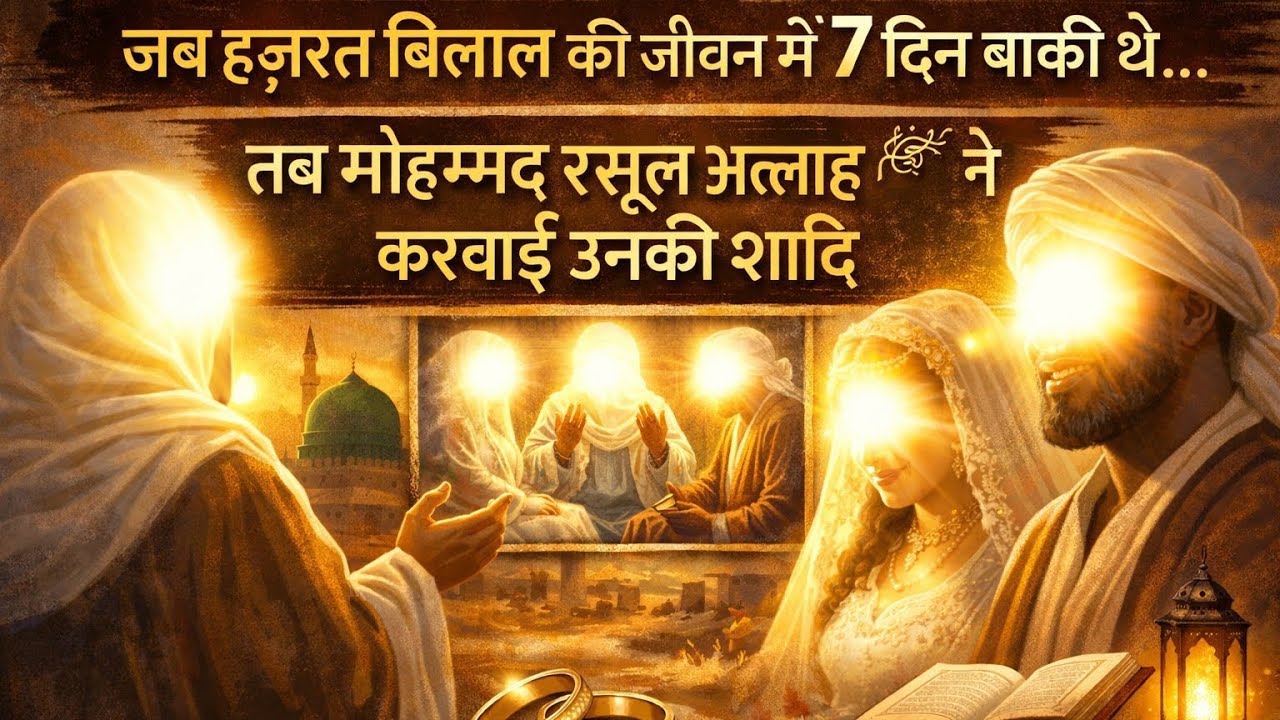 Hazrat Bilalؓ aur Rasool Allah ﷺ ka Dil Ko Chu Jane Wala Waqia | Islamic Video | Islamic Waqia 