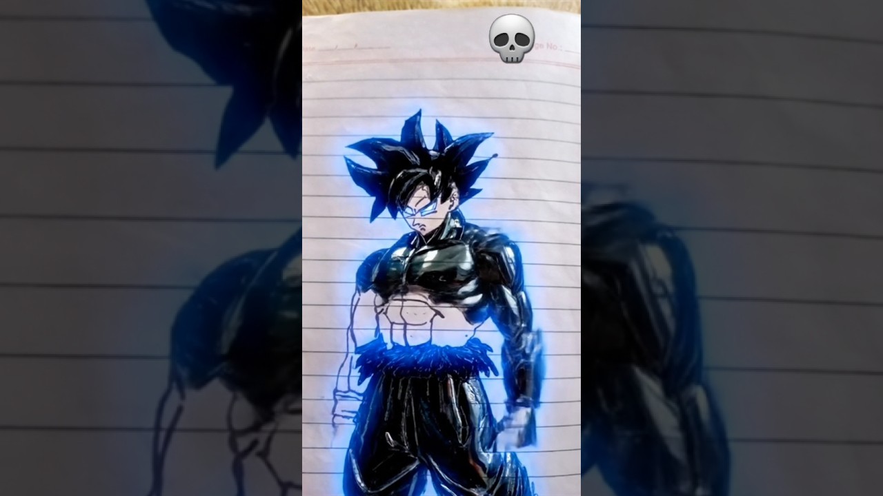 Best art Goku🤫🤫🤫🤫