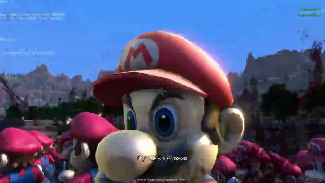 Mario vs Sonic Fight It Out In#ultimateepicbattlesimulator2game #ultimateepicbattlesimulator2pc