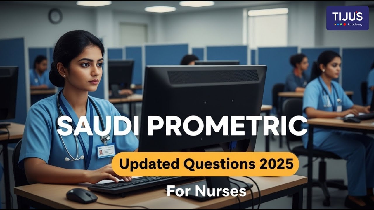 ✅Latest Saudi Prometric Exam Questions for Nurses – 2025 Update