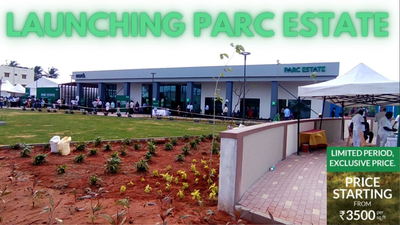 Launching DLF Parc Estate Today : Plot For Sale Siruseri SIPCOT