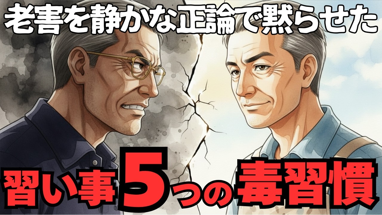 シニア世代のコミュニティに潜む「5つの毒習慣」とは？パシリにされた65歳が、超大物画家の登場で大逆転！【シニアの朗読】