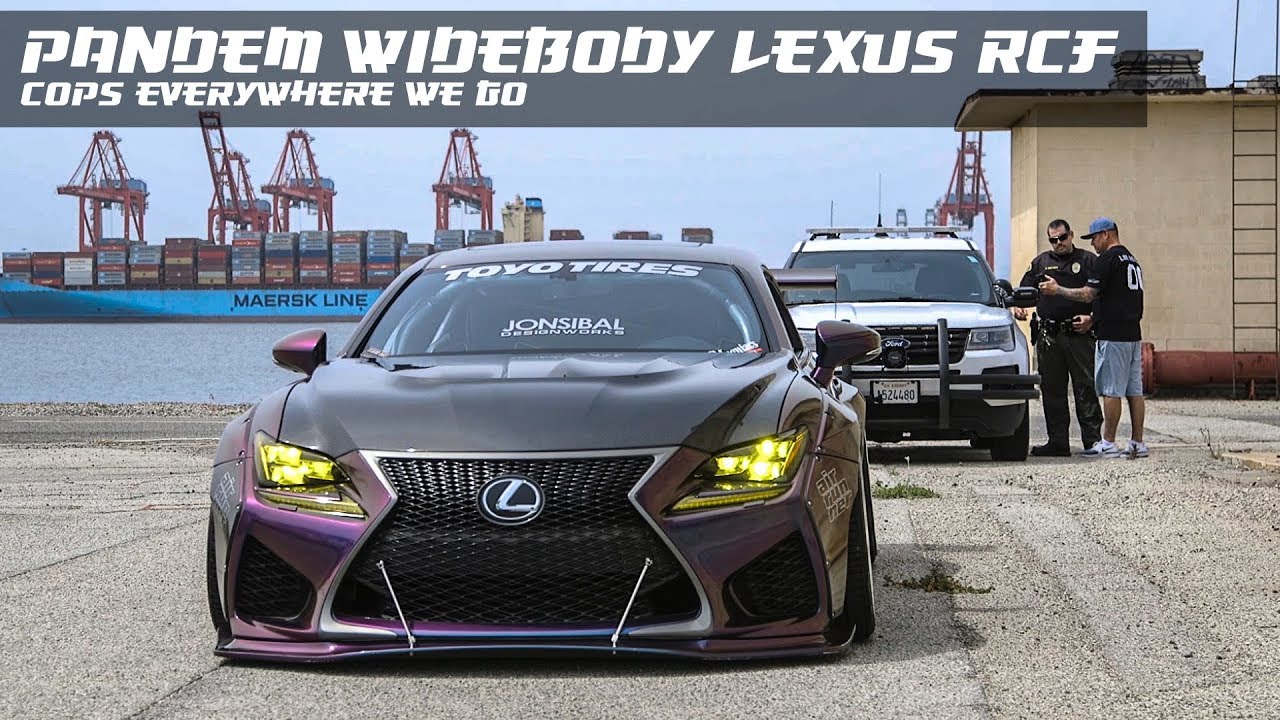 LEXUS RCF | COPS EVERYWHERE WE GO | RACE MODE