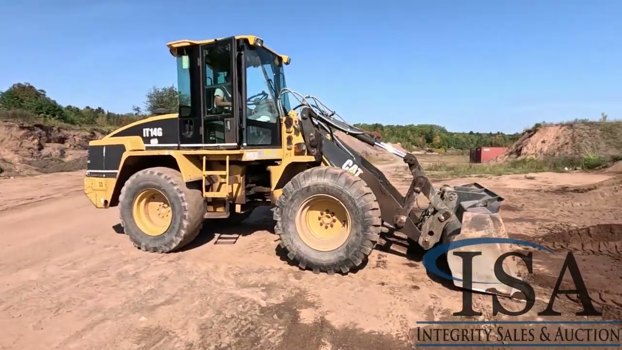 2066 - Caterpillar IT14G Wheel Loader Will Be Sold At Auction!