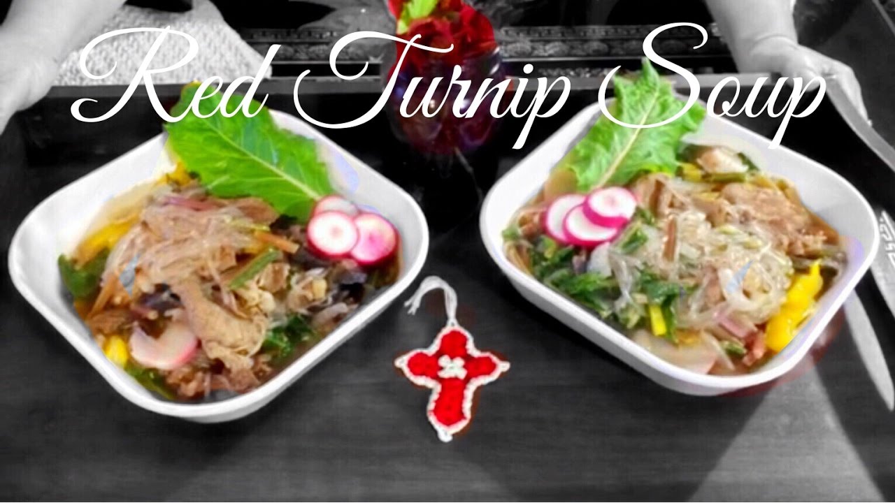 HD How to Make Red Turnip Soup - Asian Redneck Fusion Cooking