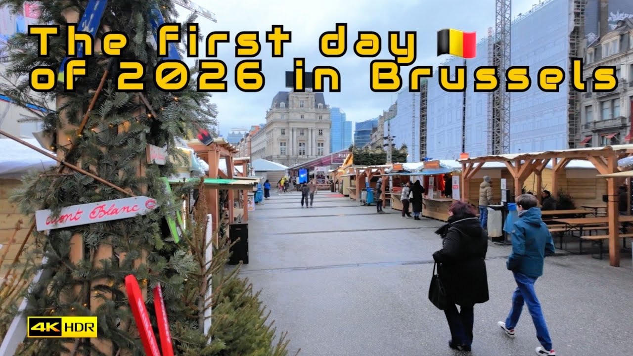 Brussels 🇧🇪  January 1st, 2026….It’s Not What You Think - 4K⁵⁰fps 