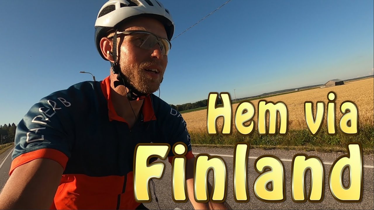 Järna - Kebnekaise på cykel. Del 3/4: Hemresan genom Finland