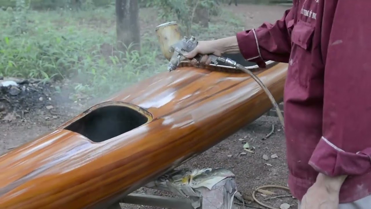 Witness the Meticulous Craftsmanship: Building the Klinaklini Kayak 19 at Wooden Boat USA