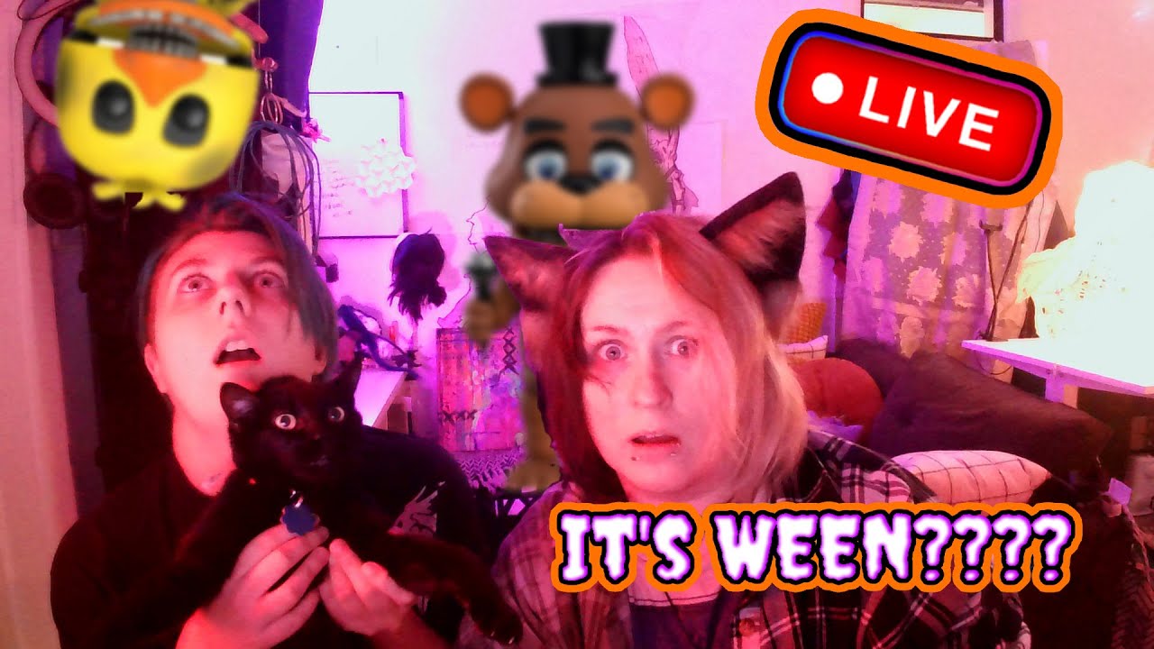 Doing Spooky things BC its almost HALLOWEEN