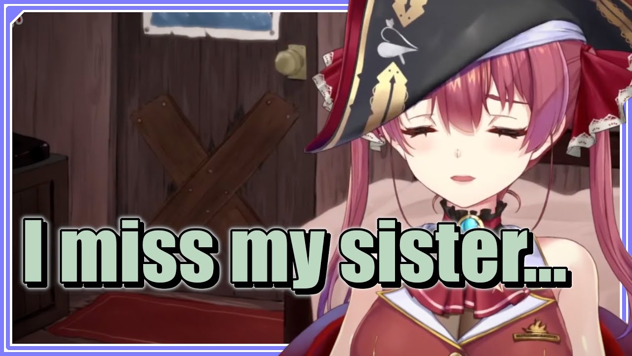 Marine Misses Her Sister... [ENG sub] [Hololive]