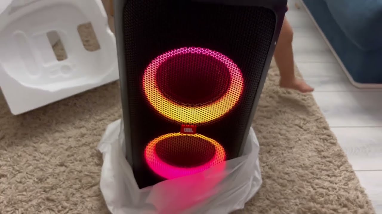JBL Partybox 310 распаковка обзор проверка 