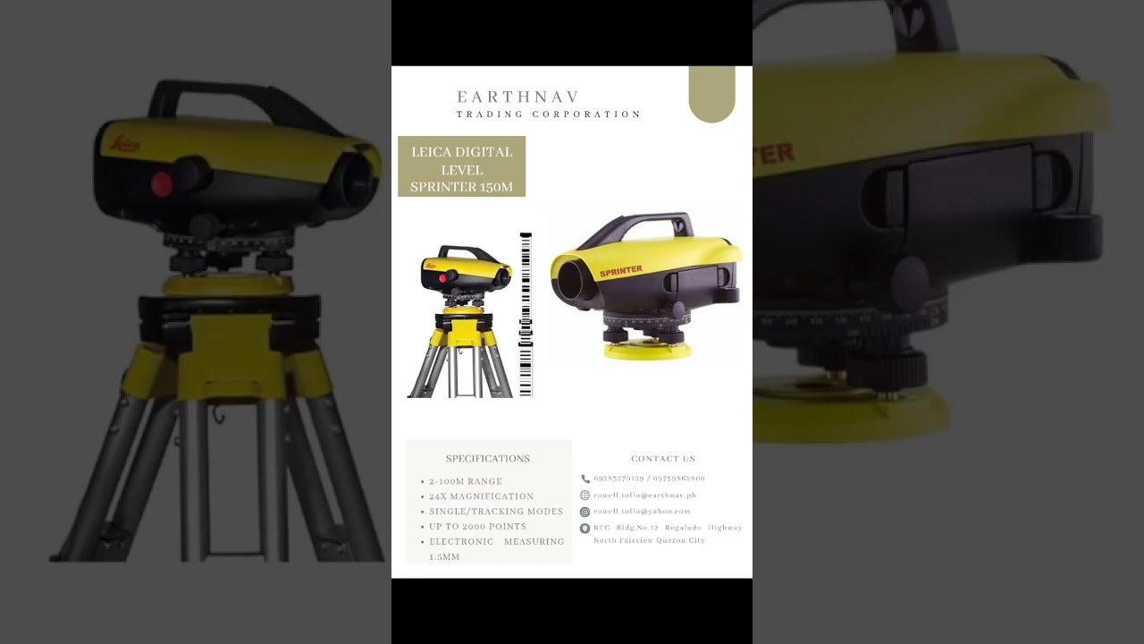 Leica Digital level Land surveying Geodetic Engineering