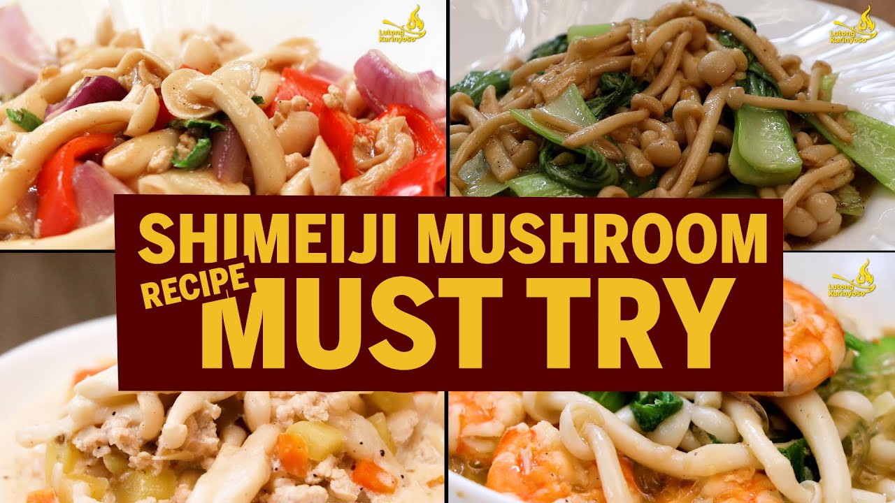 4 Shimeiji Mushroom recipe Must try! Easy healthy, good for weight loss