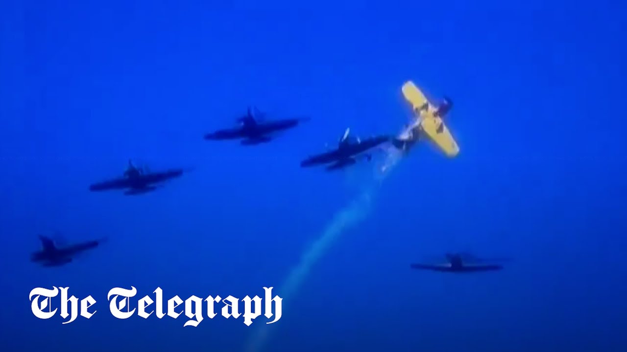 Daredevil Spanish pilot killed after stunt fail at air show in Portugal