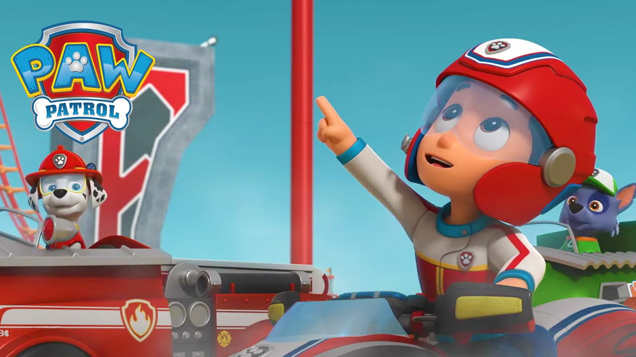 Cuộc giải cứu trên tàu lượn siêu tốc! 🎢 - PAW Patrol Tiếng Việt - Hoạt hình dành cho trẻ em