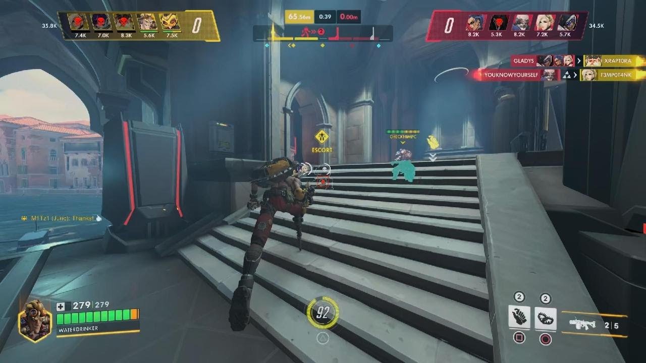Props for everyone doing a great performance in Overwatch