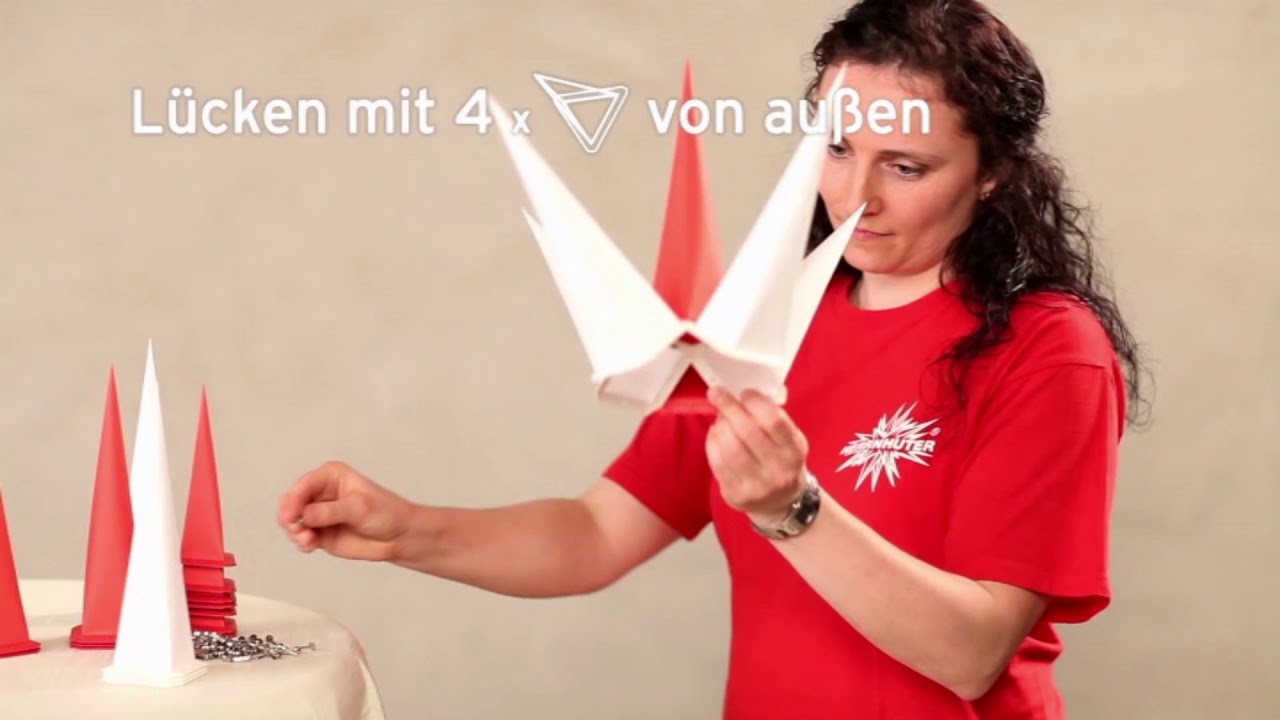 Aufbauanleitung Herrnhuter Papierstern I4 - I8