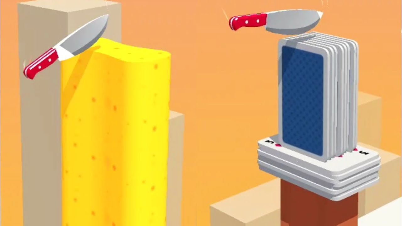 Slice It All Gameplay! Satisfying and Relaxing ASMR Slicing Video NEW UPDATE