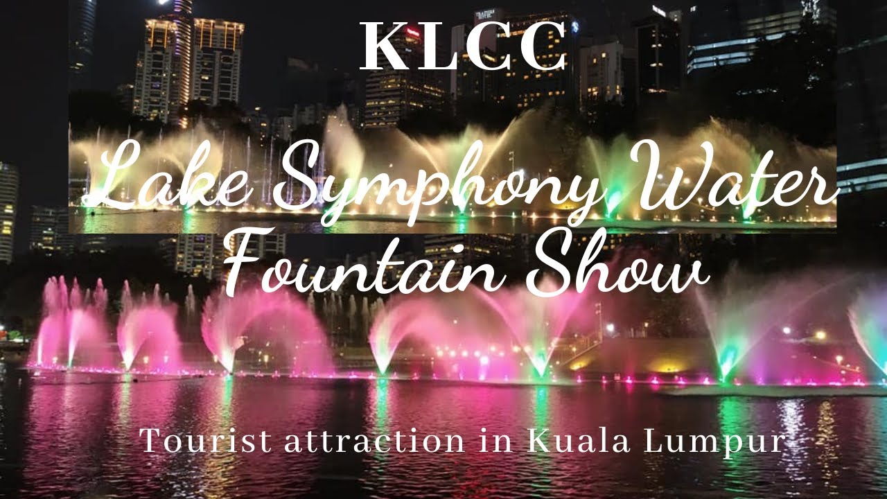 Walk Tour @ KLCC Lake Symphony Water Fountain Light and Sound Show | ETC - Explore Till Can