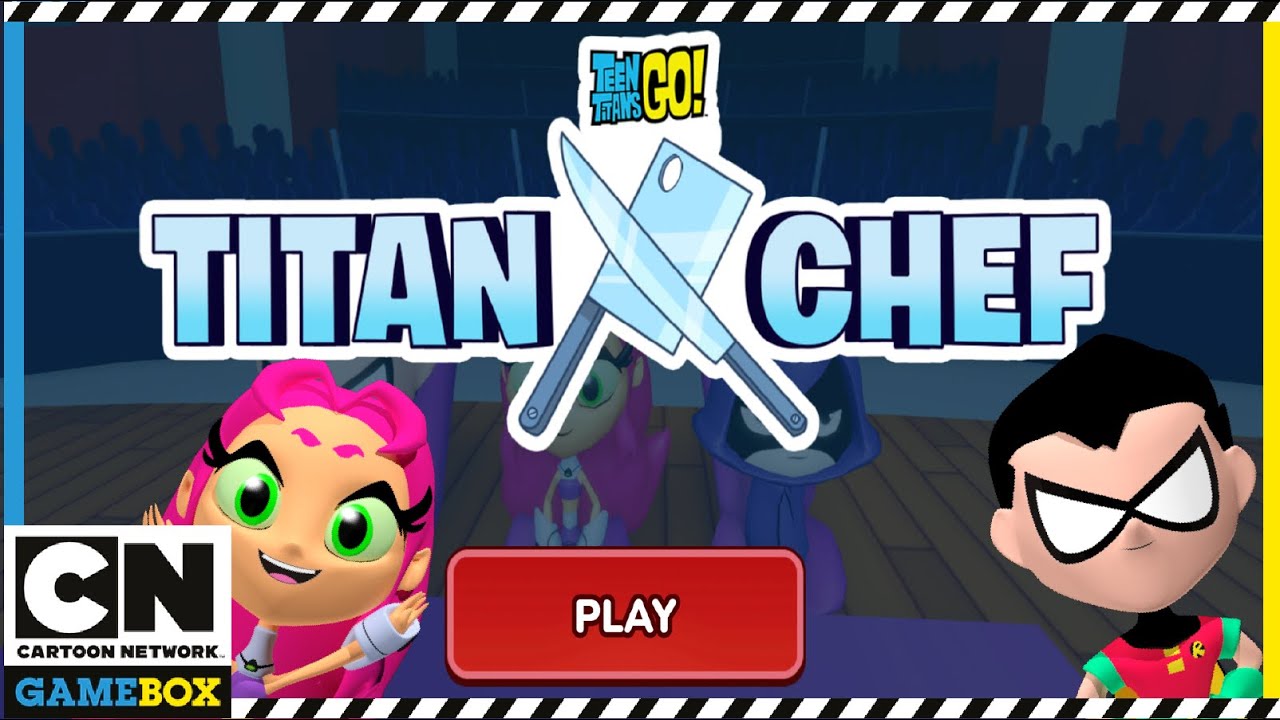 Teen Titans Go Game On Gameplay | Titan Chef &ndash; Cook Up a Storm with Teen Titans !! | CN GameBox