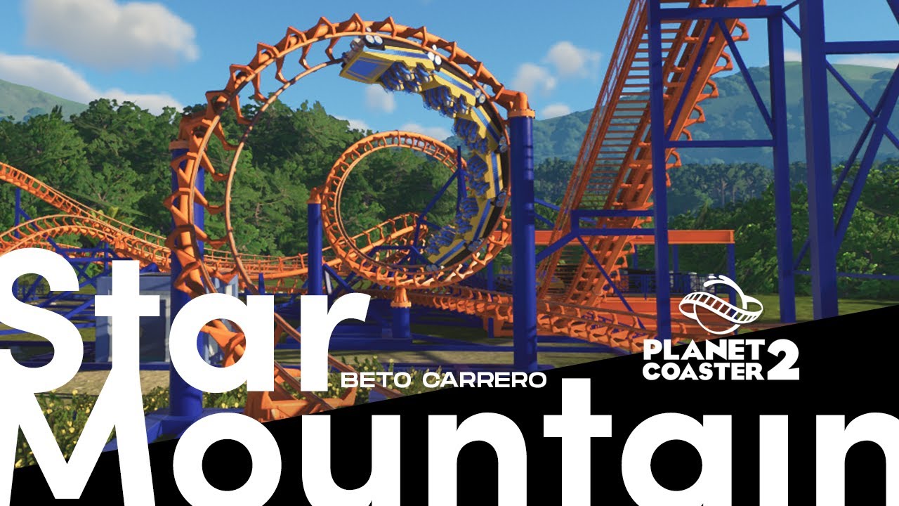 RECRIANDO A STAR MOUNTAIN DO BETO CARRERO NO PLANET COASTER 2 | Realistic Vekoma MK-1200 Coaster