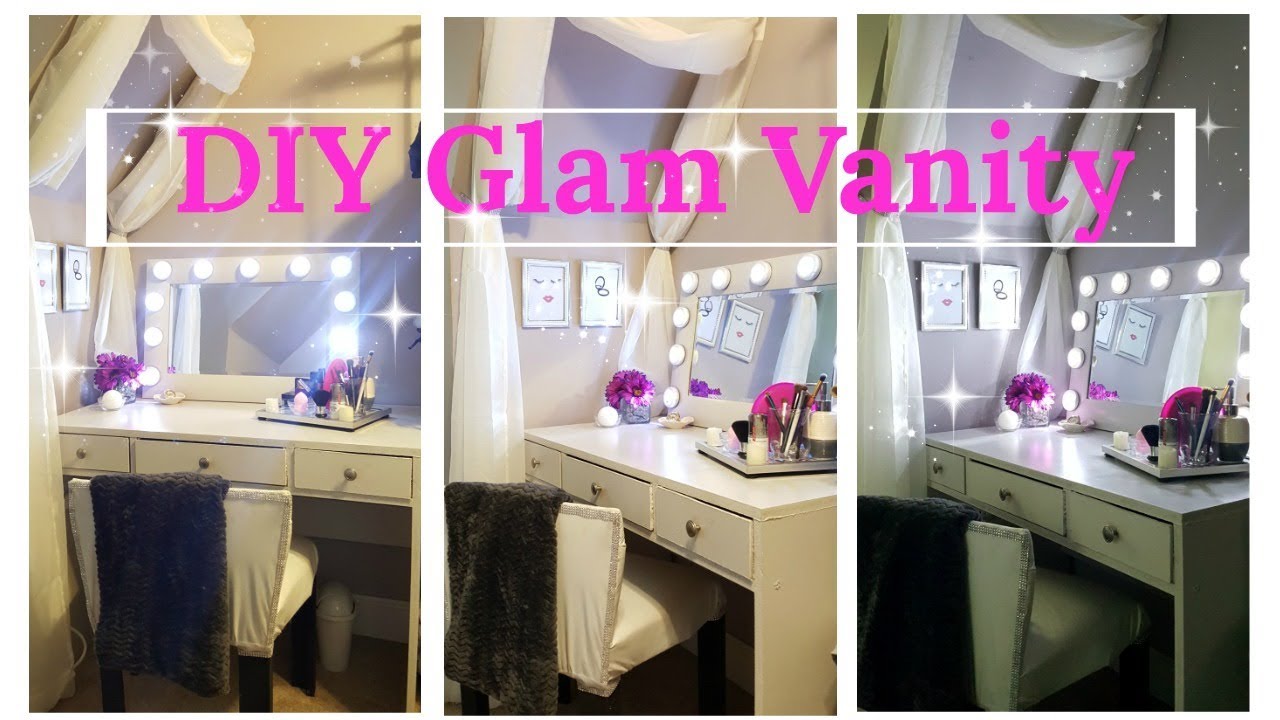 Diy Glam Vanity Desk
