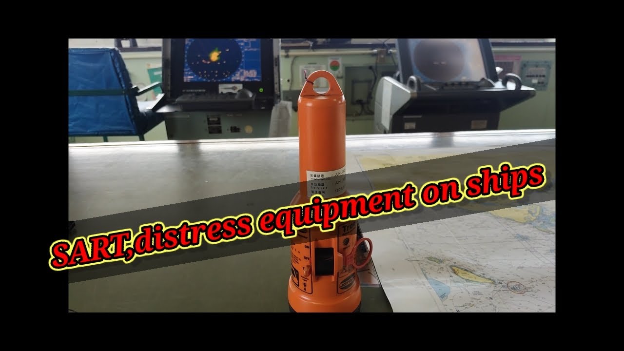 SART, search and rescue transponder on ship, for emergencies