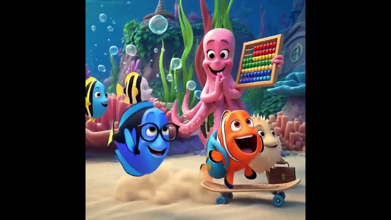 Queen of the ocean adventure #Machli#cartoon #Ai cartoon #fun