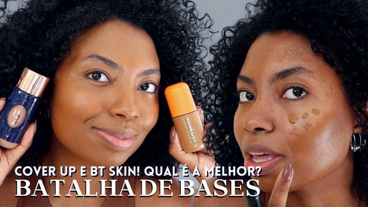 BATALHA DE BASES BT SKIN BRUNA TAVARES E COVER UP DA MARI MARIA EM PELE NEGRA Camila Nunes