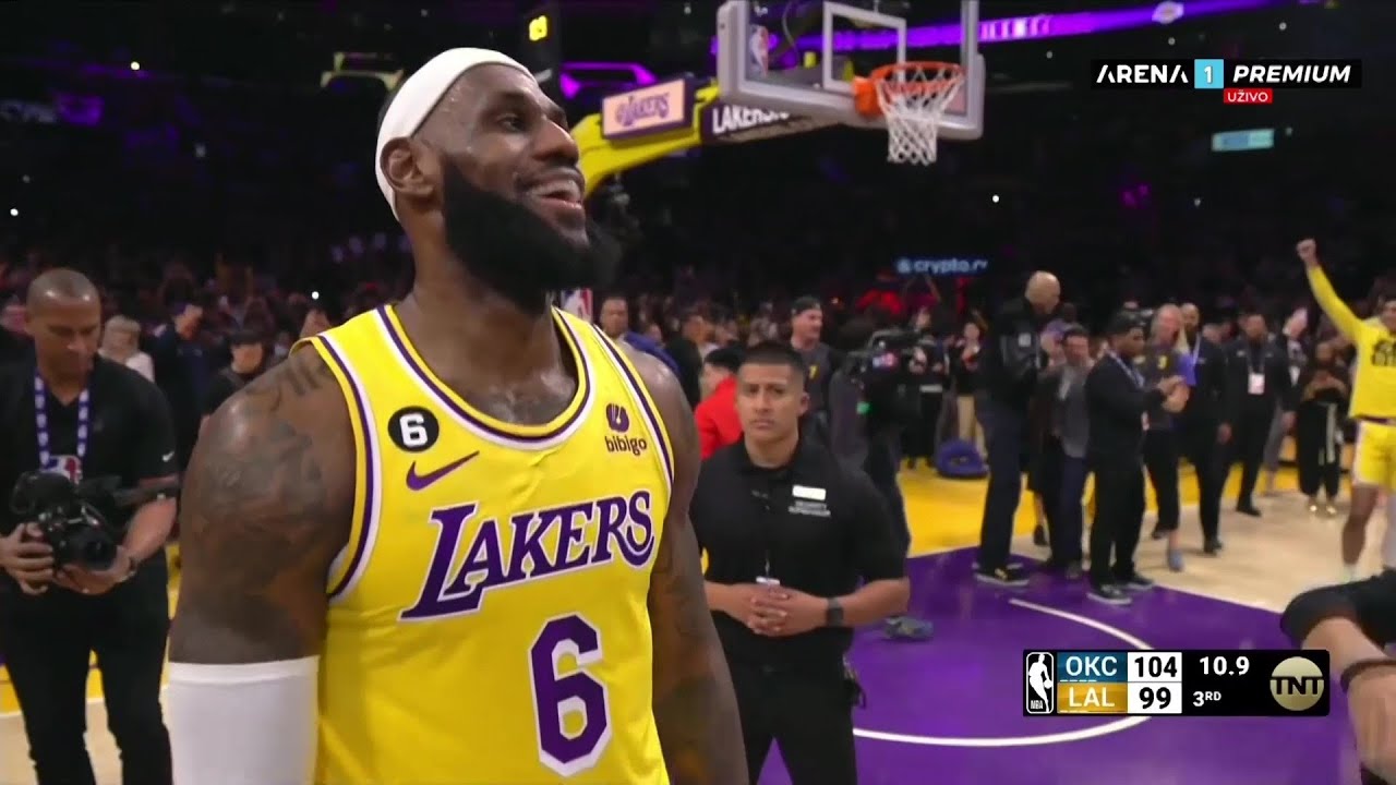 ISPISANA ISTORIJA NBA LIGE: Lebron Džejms najbolji strelac svih vremena / 08.02.2023.