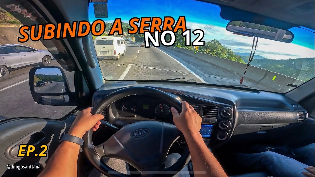 Passando pela Serra de Kia Bongo 🚚 Sp x Mg 🚀 Ep.2