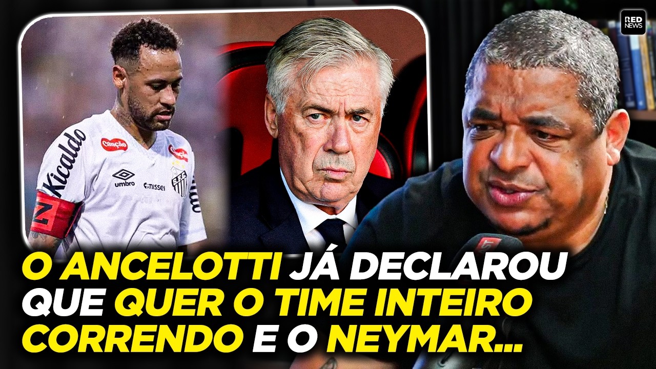 NEYMAR ESTÁ CANSADO! VAMPETA FAZ ALERTA GRAVE SOBRE NEYMAR FORA DA COPA...