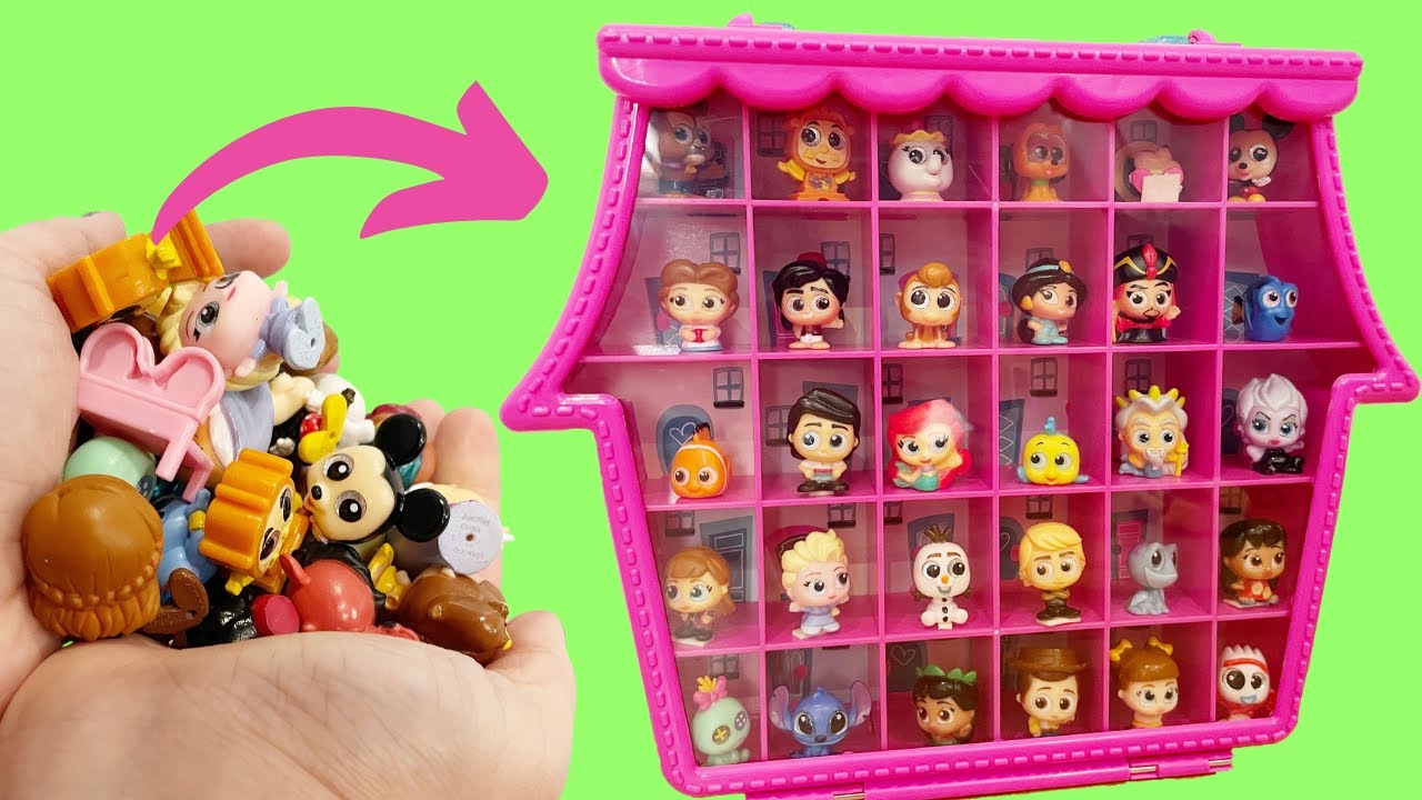How to Store Disney Doorables Display Case 3 EXCLUSIVE Figures! Organize Your Collection Minutes!