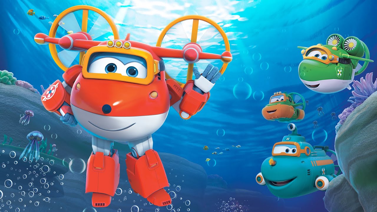 [Эпизоды Superwings s3 team] Aqua Team | подводная лодка | Лодка | Корабль