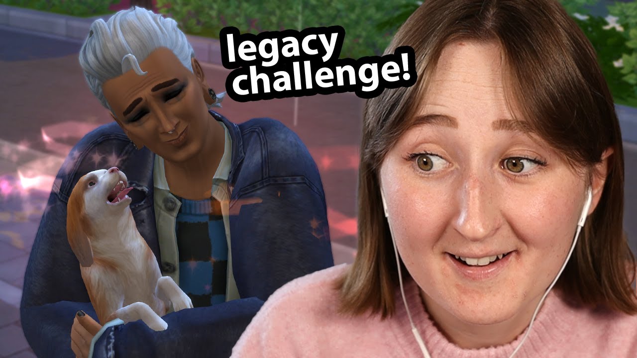 my sim adopted the WEIRDEST dog... | Nightmare Legacy Challenge #86
