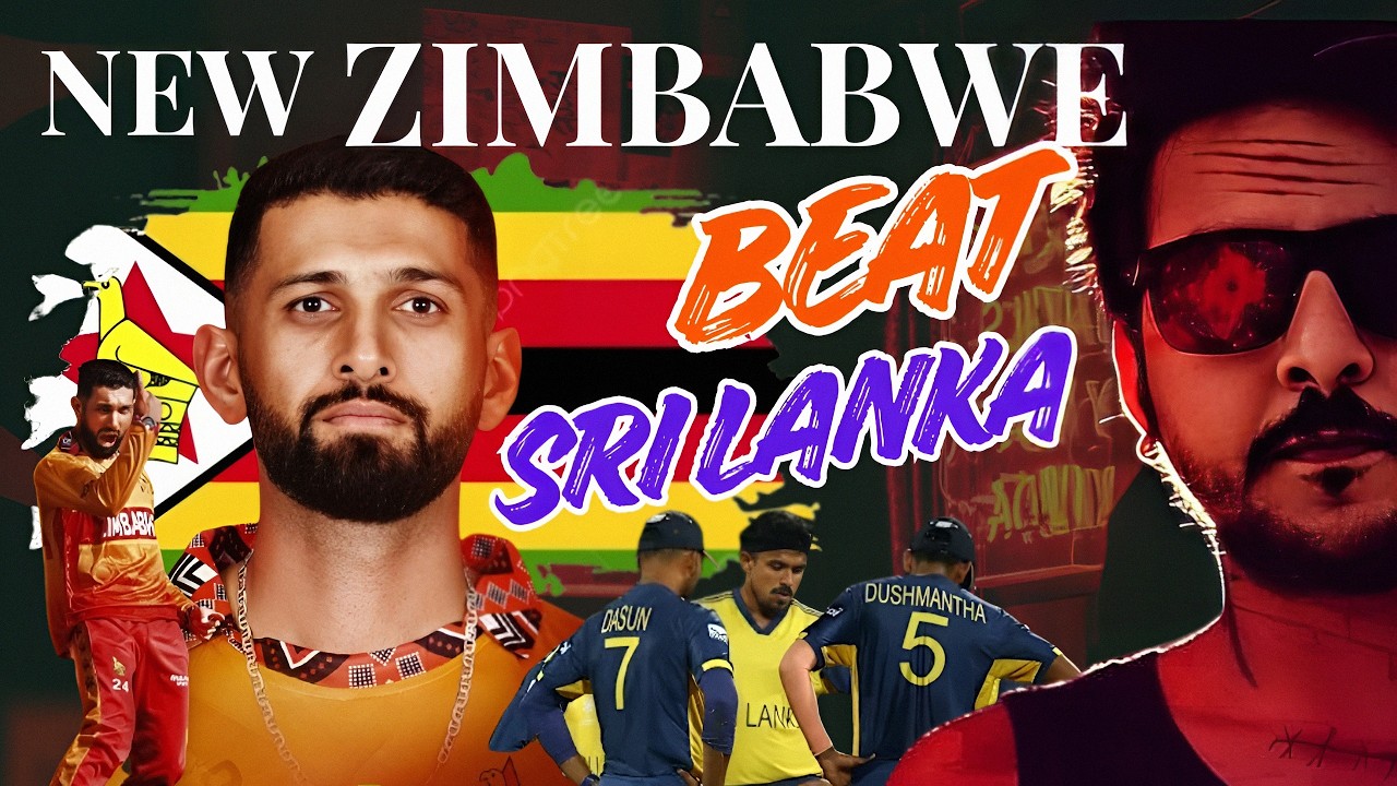ZIM ZIM ZIMBABWE BEAT SRI LANKA BHAARI UPSET | T20 World Cup 2026 | ZIM VS SL #zimbabwecricket