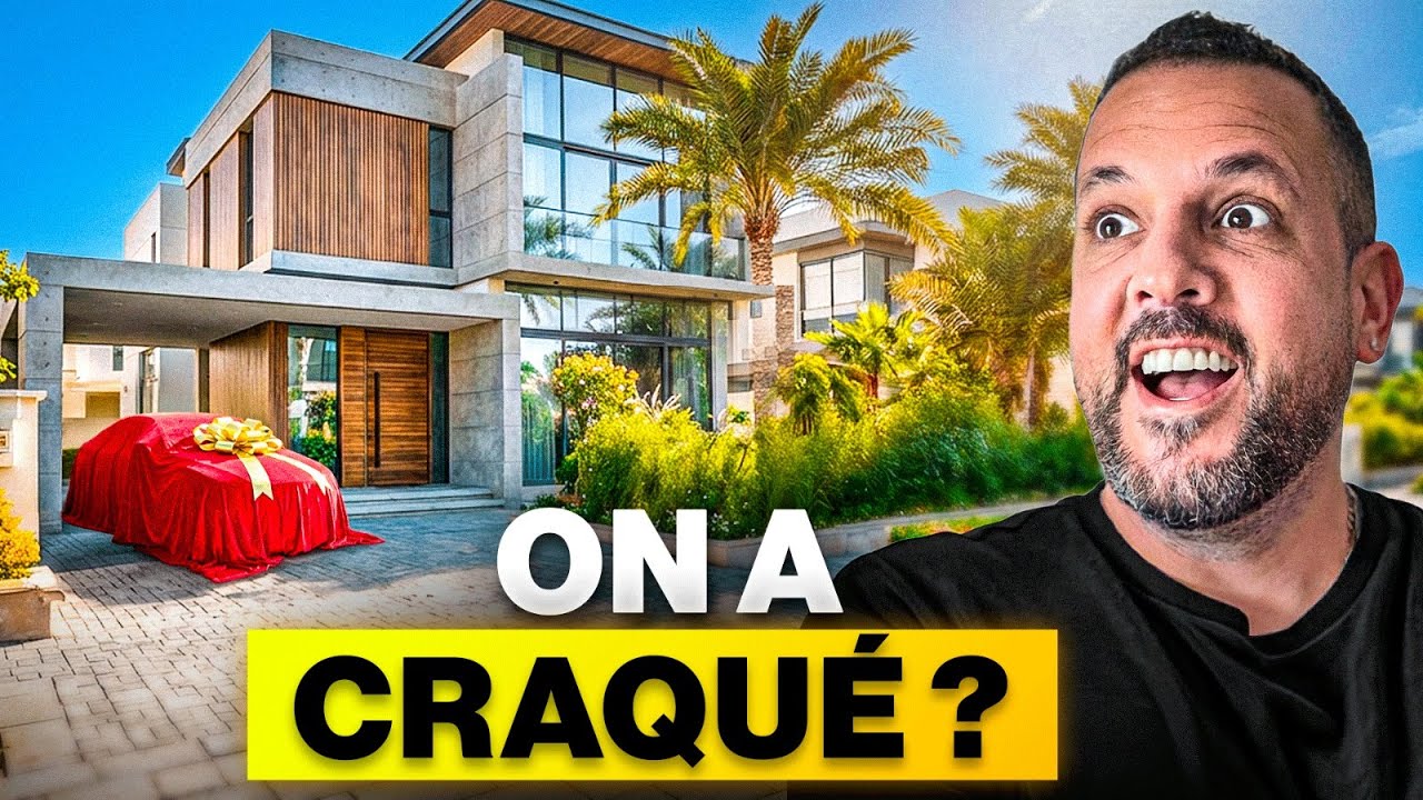 Notre Villa à +1 000 000$ à Dubaï : Vous Allez Comprendre Pourquoi On a Bougé !