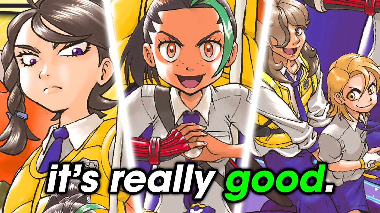 Pok&eacute;mon Scarlet and Violet has a manga and...