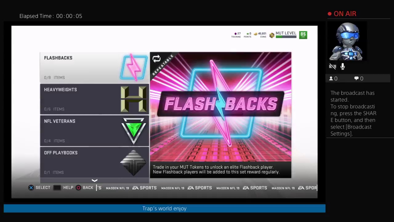 Madden 19 flashback pack opening!