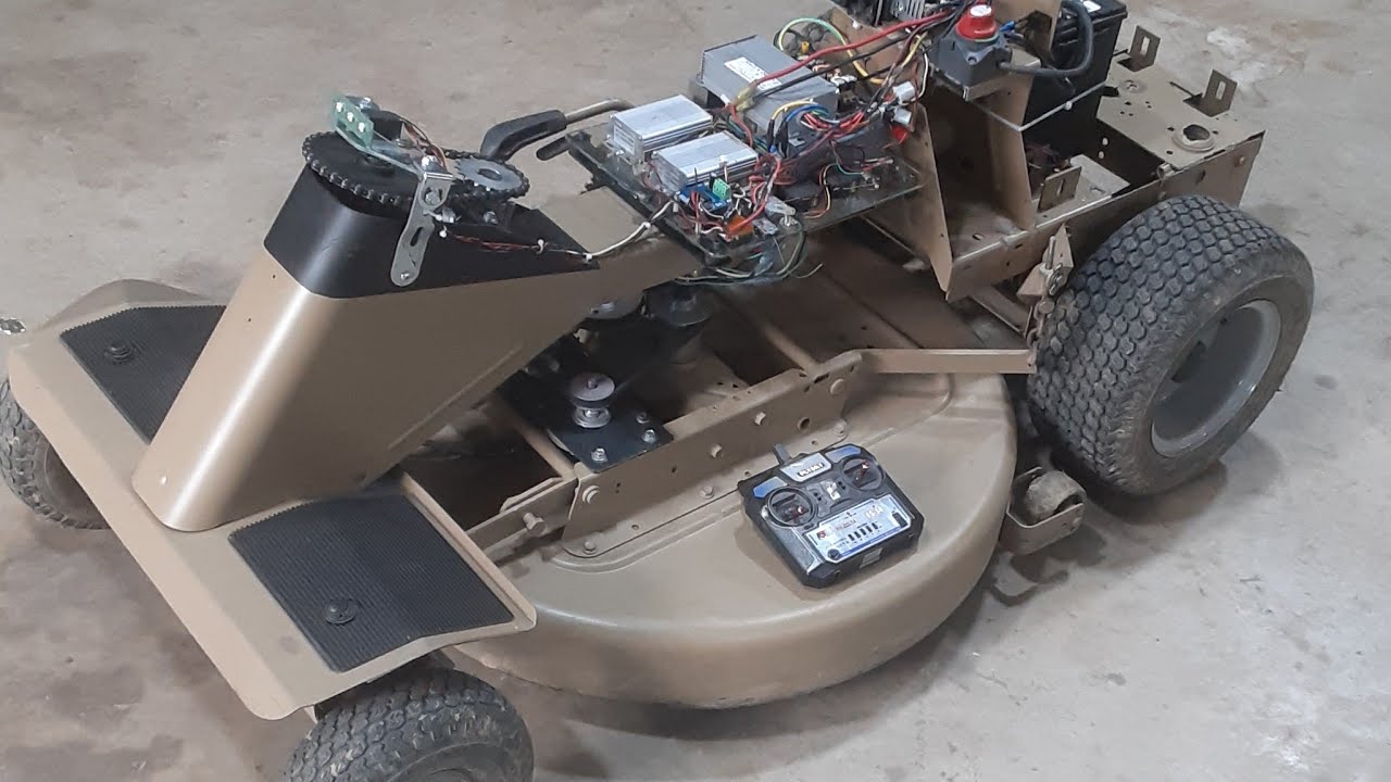 RC riding mower x3 Brushless motors