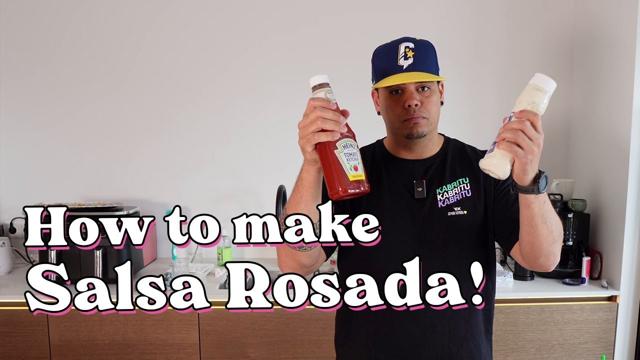 How to Make Salsa Rosada! The GOAT Sauce - Only 2 ingredients