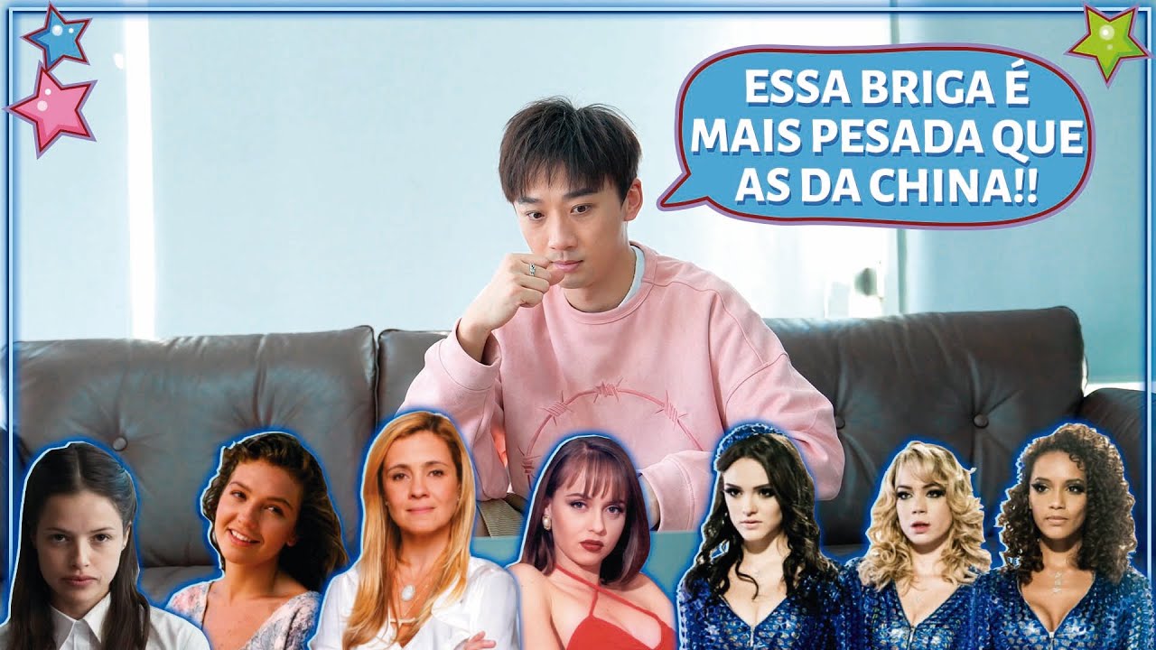 ATOR CHINÊS REAGE A NOVELAS BRASILEIRAS E MEXICANAS (COM LI BOWEN DE THE UNTAMED)