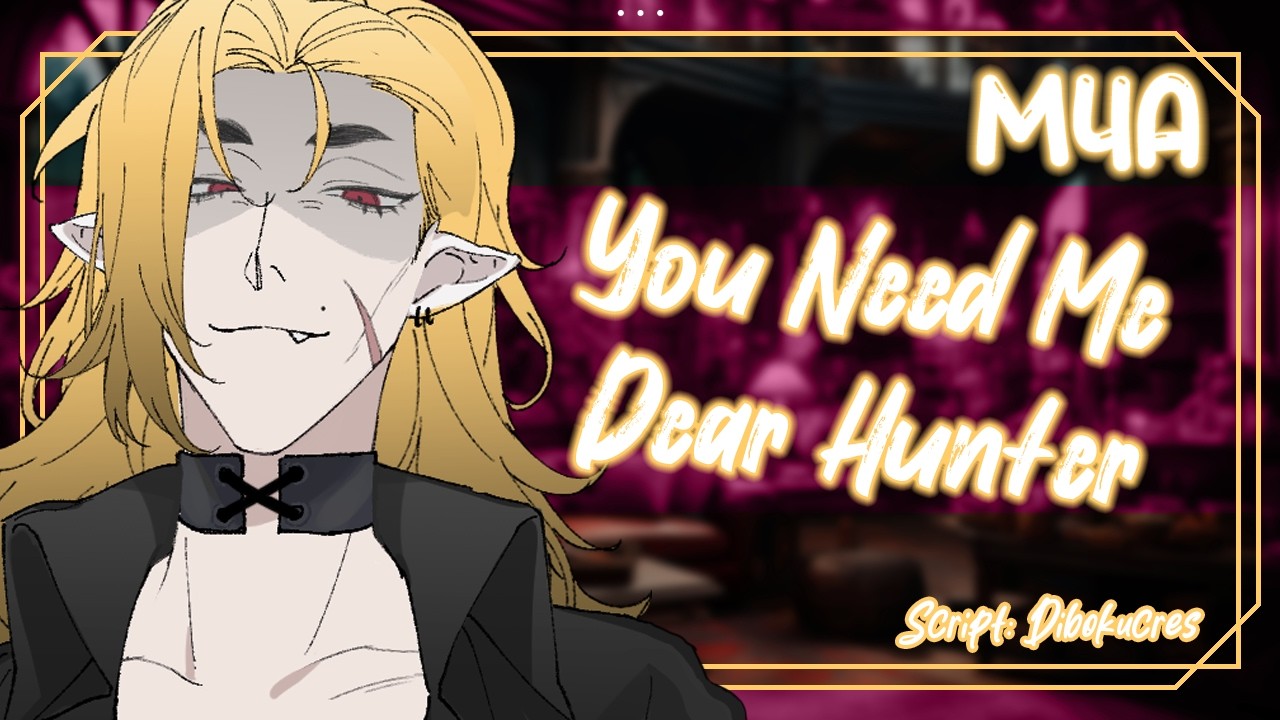 Seeking A Deal With A Flirty Vampire | M4A | ASMR Roleplay | Yandere | Fantasy | Hypnosis