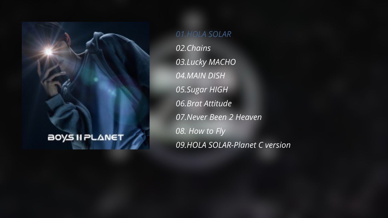 BOYS II PLANET PLAYLIST