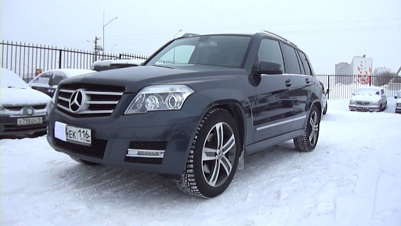 2010 Мерседес-Бенц GLK 300. Обзор (интерьер, экстерьер).