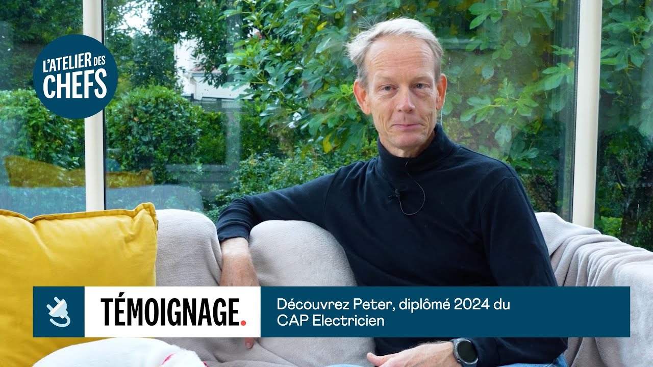 [A LA RENCONTRE DE NOS APPRENANTS] - D&eacute;couvrez Peter, dipl&ocirc;m&eacute; du CAP Electricien