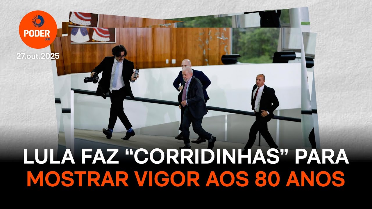 Aos 80 anos, Lula faz &ldquo;corridinhas&rdquo; para mostrar vigor f&iacute;sico