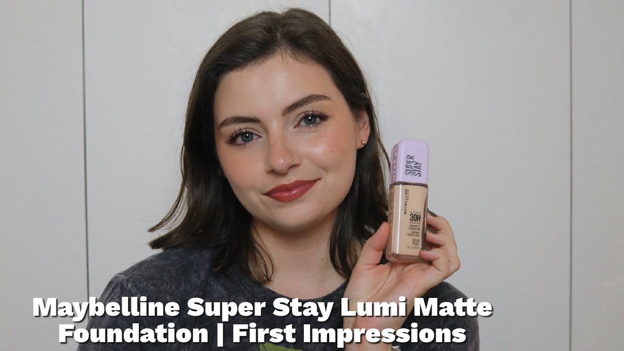 Maybelline Super Stay Lumi Matte Foundation | First Impressions